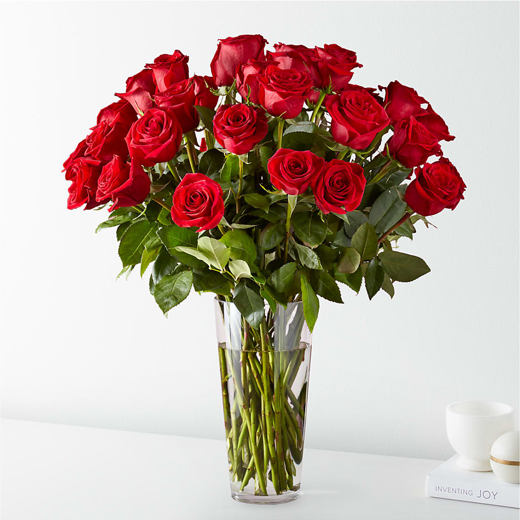 Long Stem Red Rose Bouquet – Hurst Florist, Callahan FL