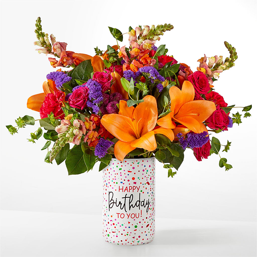 Birthday Palooza Bouquet – Hurst Florist, Callahan FL