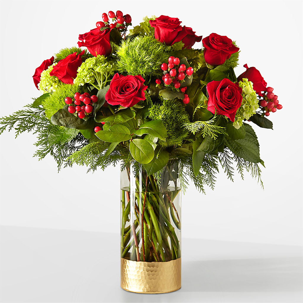 Plaid Throw Bouquet – Hurst Florist, Callahan FL
