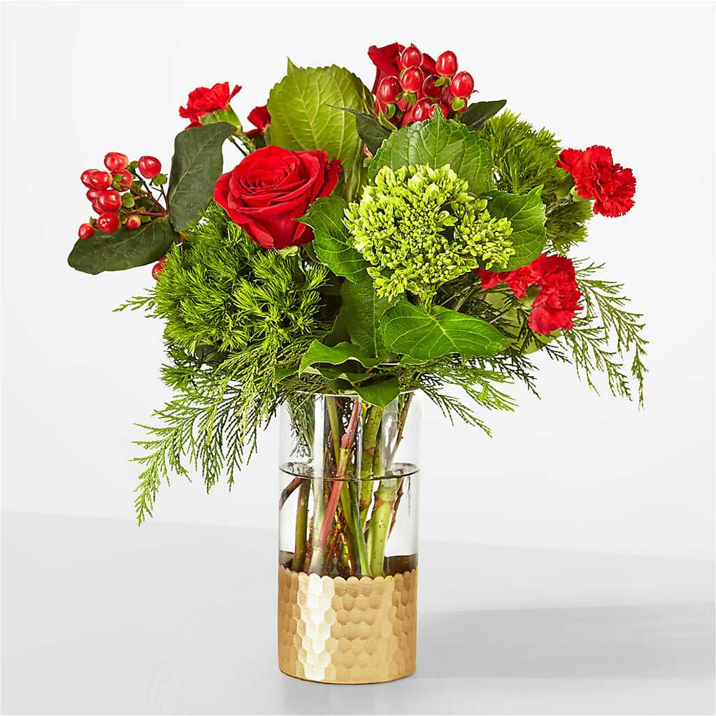 Plaid Throw Bouquet – Hurst Florist, Callahan FL