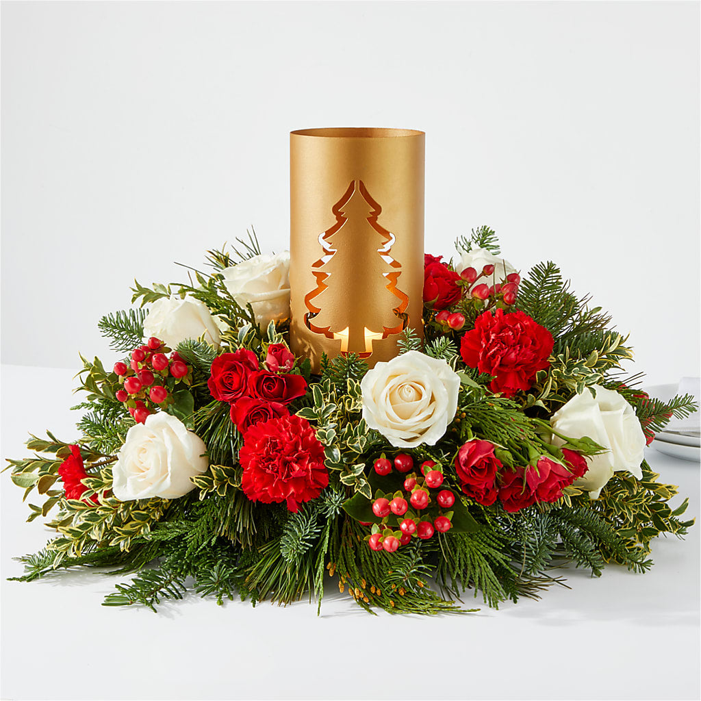 December Dreams Centerpiece – Hurst Florist, Callahan FL