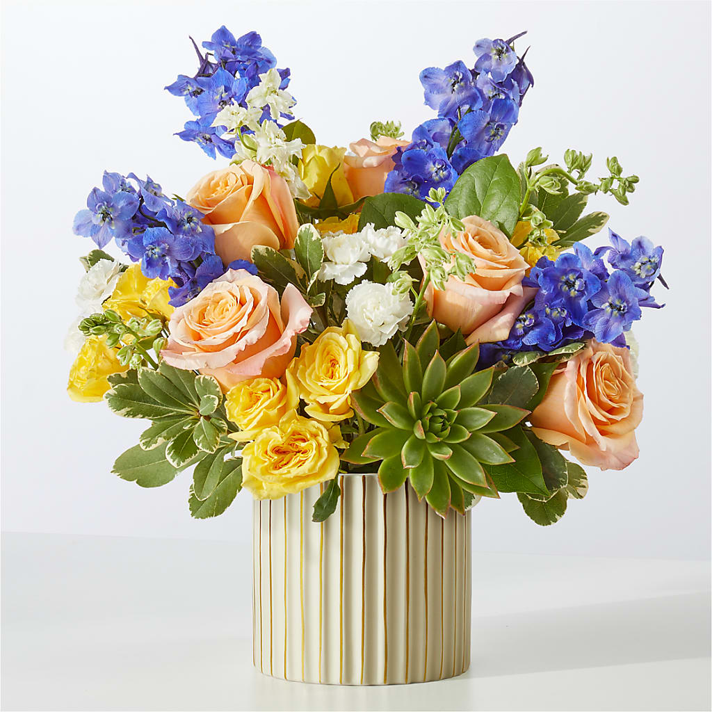 Cobalt Reverie Bouquet – Hurst Florist, Callahan FL