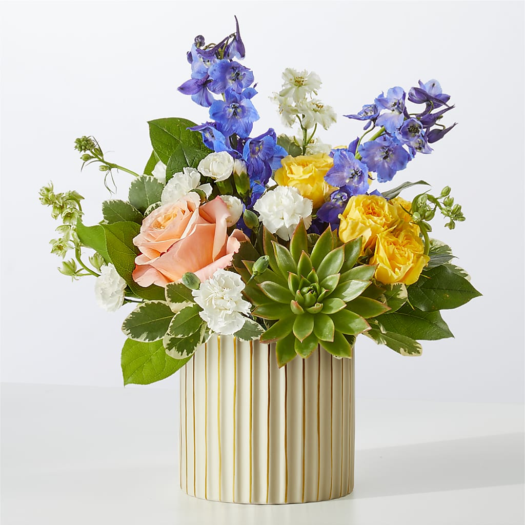Cobalt Reverie Bouquet – Hurst Florist, Callahan FL