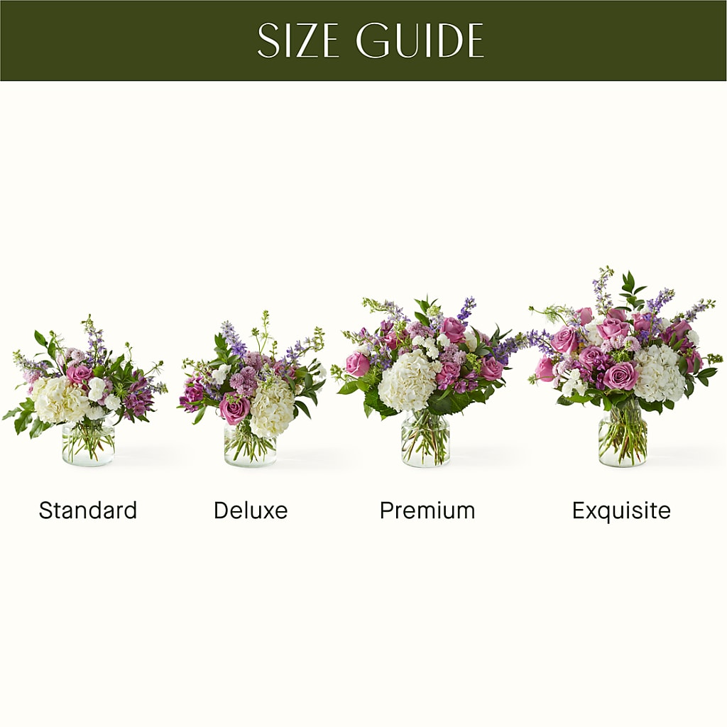 Violet Caress Bouquet – Hurst Florist, Callahan FL