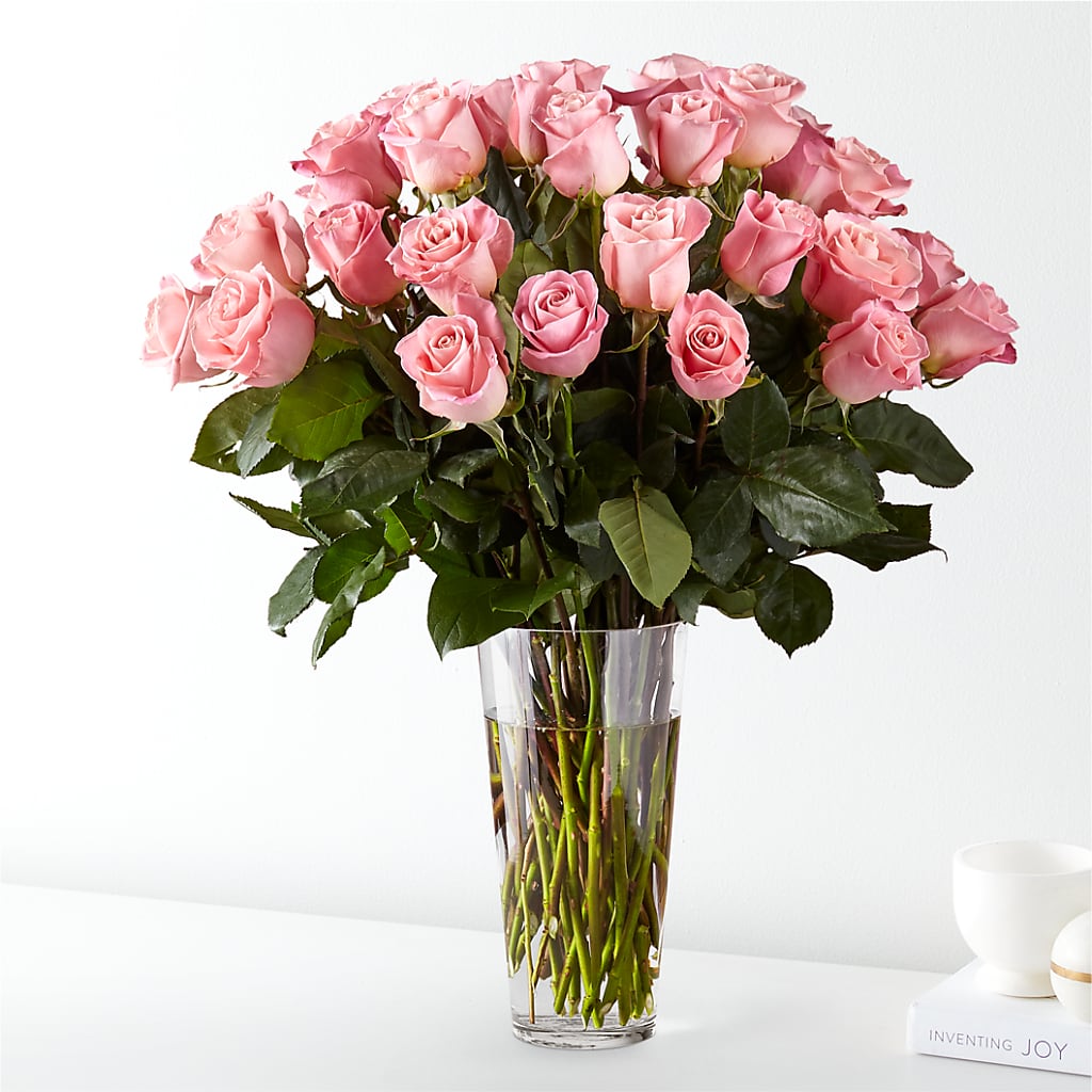 Long Stem Pink Rose Bouquet – Hurst Florist, Callahan FL