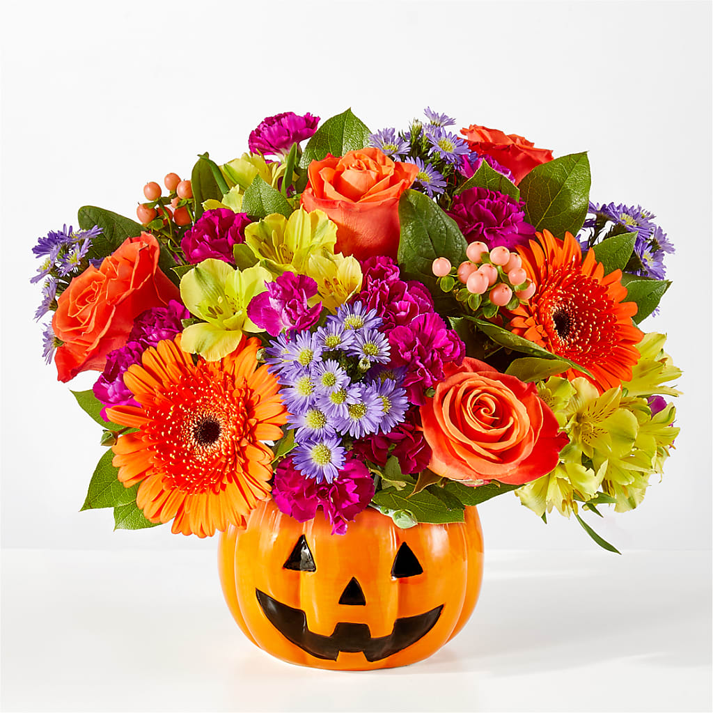 Tricks & Treats Pumpkin – Hurst Florist, Callahan FL