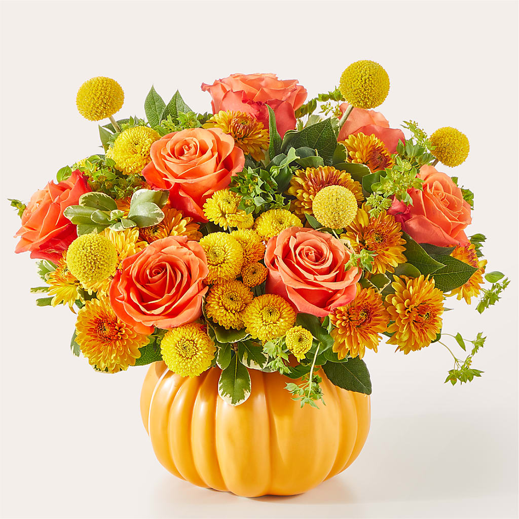 Gourdgeous Pumpkin – Hurst Florist, Callahan FL
