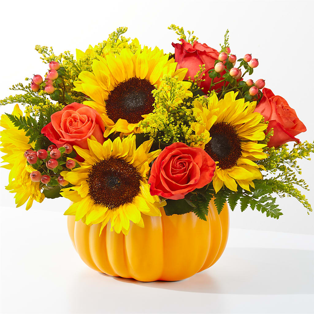 Pick of the Patch Pumpkin Bouquet – Hurst Florist, Callahan FL
