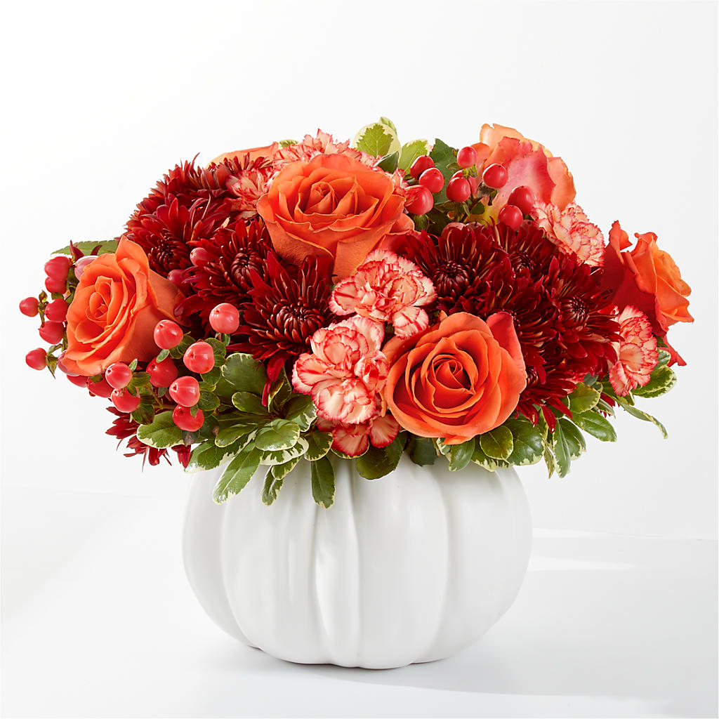 Autumn Air Pumpkin Bouquet – Hurst Florist, Callahan FL
