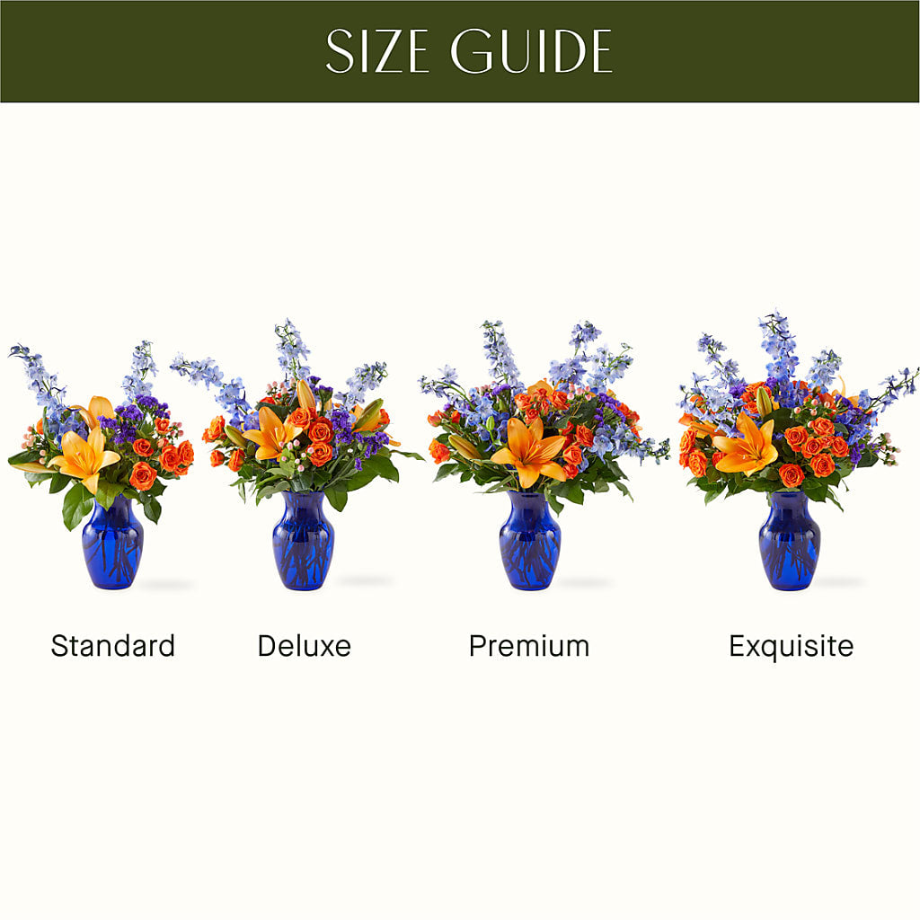 Radiant Citrus Bouquet – Hurst Florist, Callahan FL