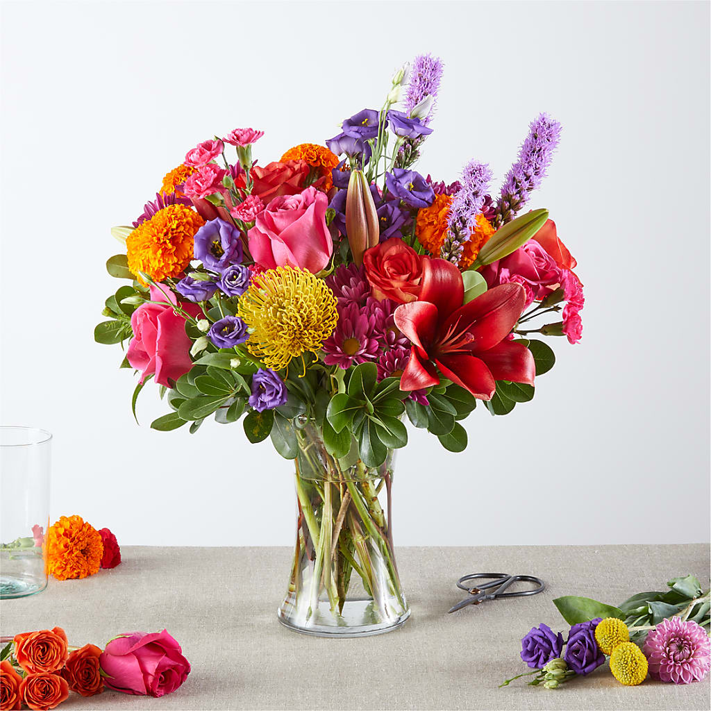 Feast of Color – A Florist Original – Hurst Florist, Callahan FL