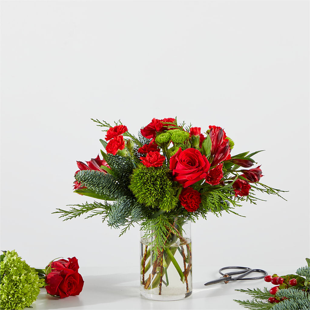 Merry Moment Bouquet – A Florist Original – Hurst Florist, Callahan FL