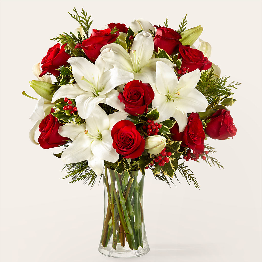 Sparkling Snowflakes Bouquet – Hurst Florist, Callahan FL