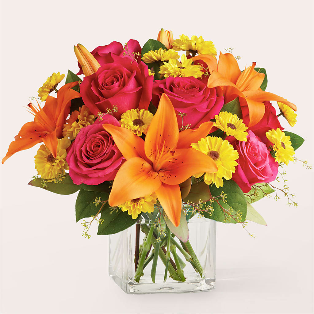 Neon Lights Bouquet – Hurst Florist, Callahan FL