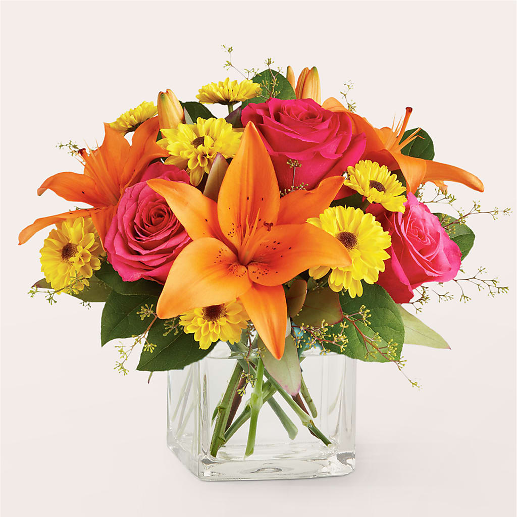 Neon Lights Bouquet – Hurst Florist, Callahan FL