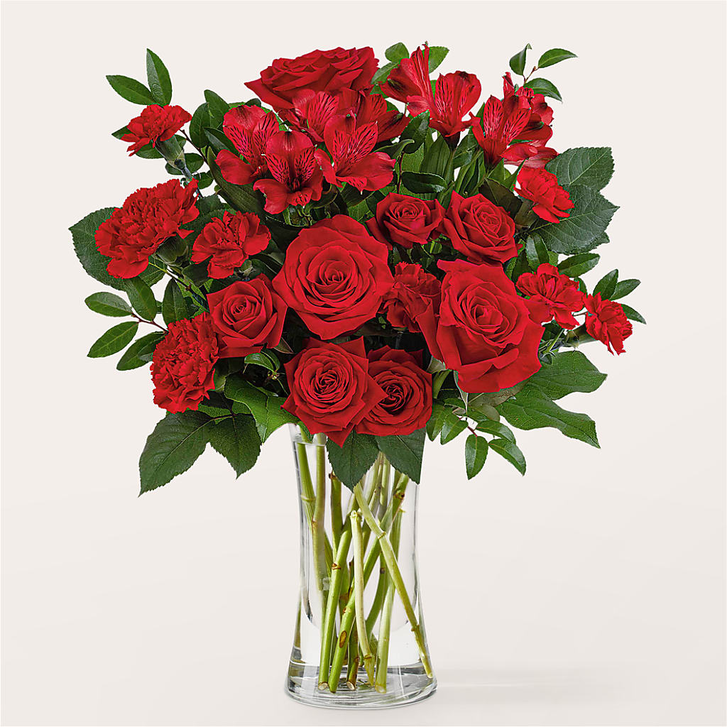 Brilliant Ruby Bouquet – Hurst Florist, Callahan FL