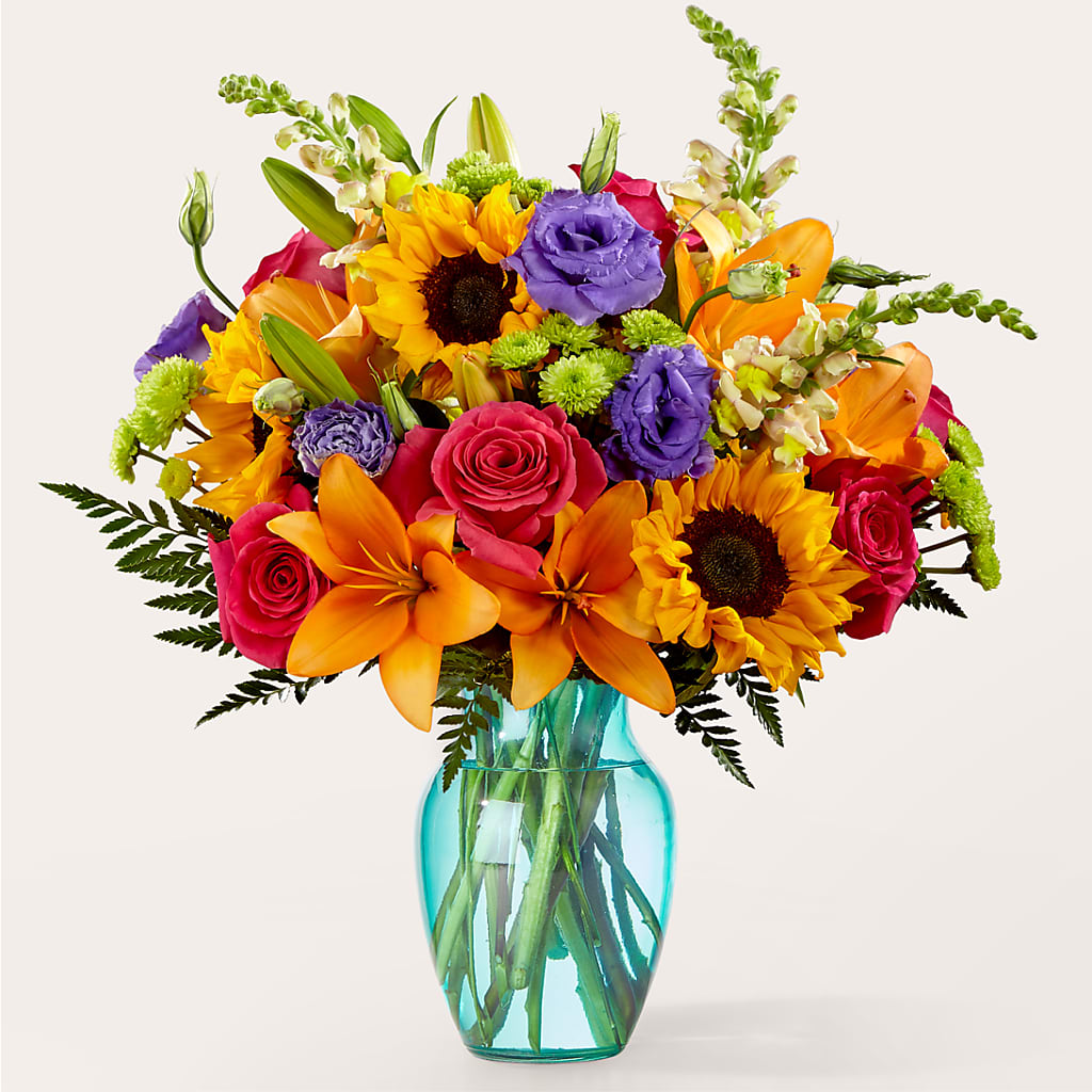 Double Rainbow Bouquet – Hurst Florist, Callahan FL