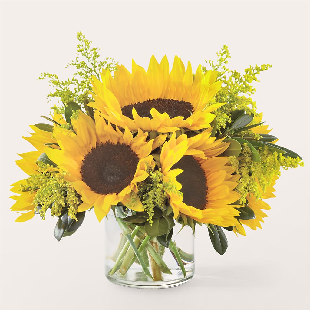 Beaming Sunflower Bouquet – Hurst Florist, Callahan FL