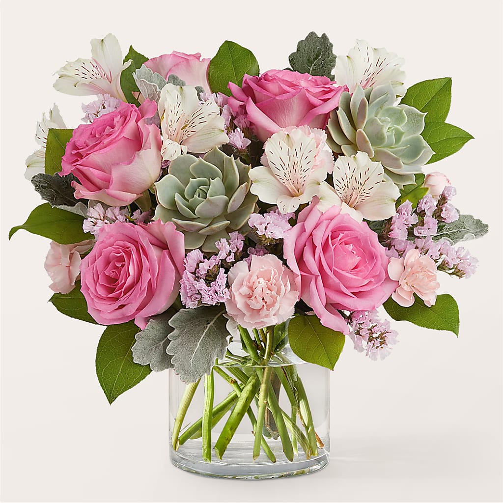 Dusty Rose Bouquet – Hurst Florist, Callahan FL