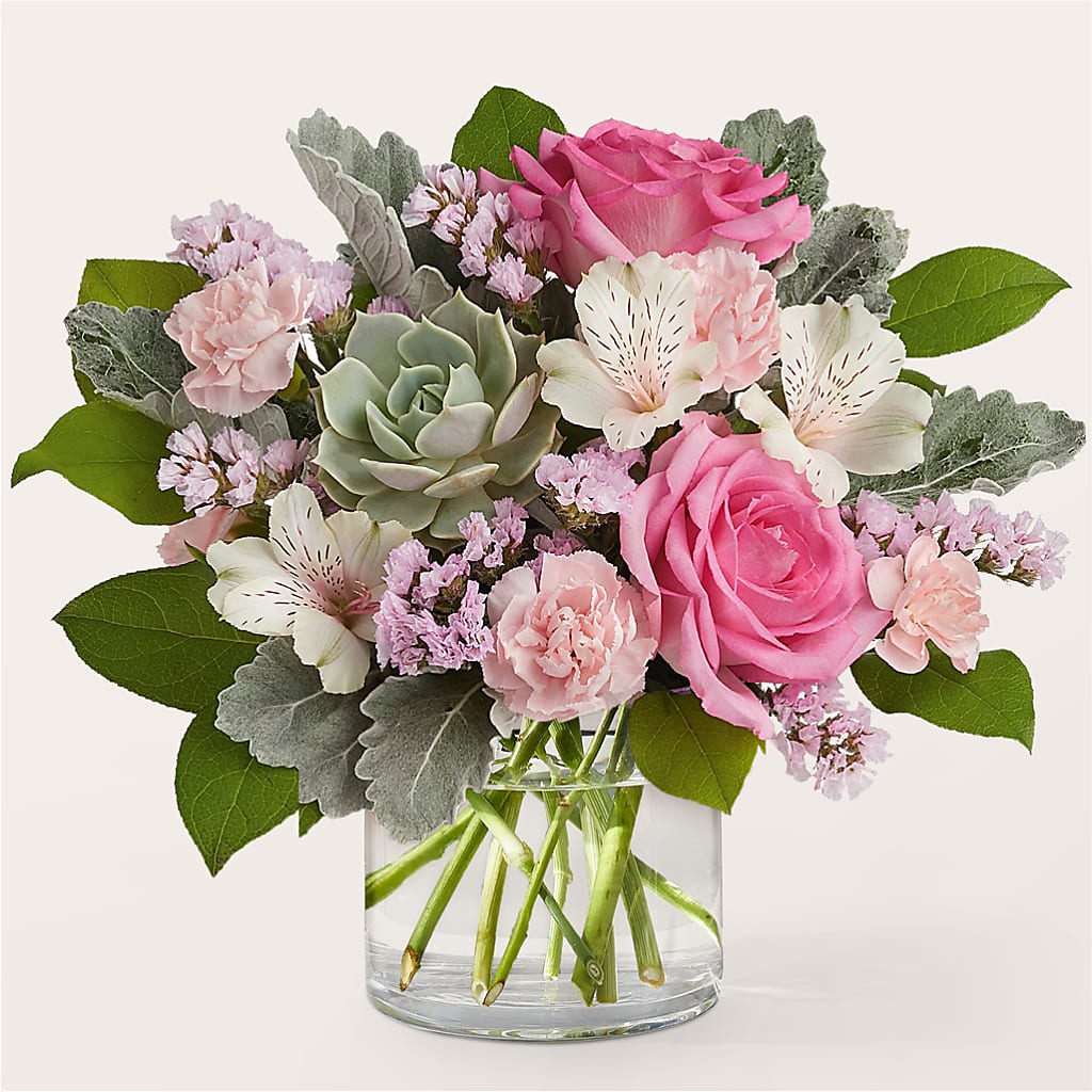 Dusty Rose Bouquet – Hurst Florist, Callahan FL