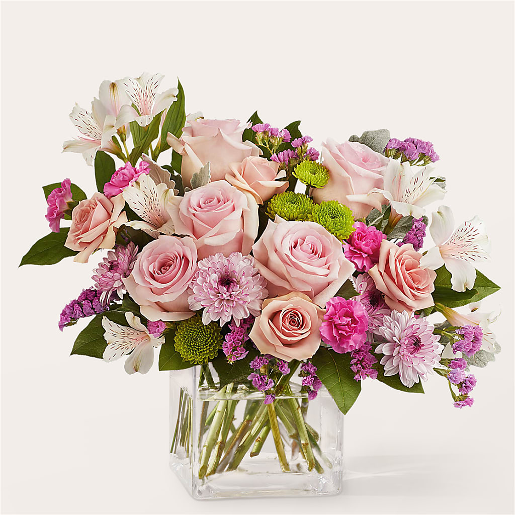 Pink Suede Bouquet – Hurst Florist, Callahan FL