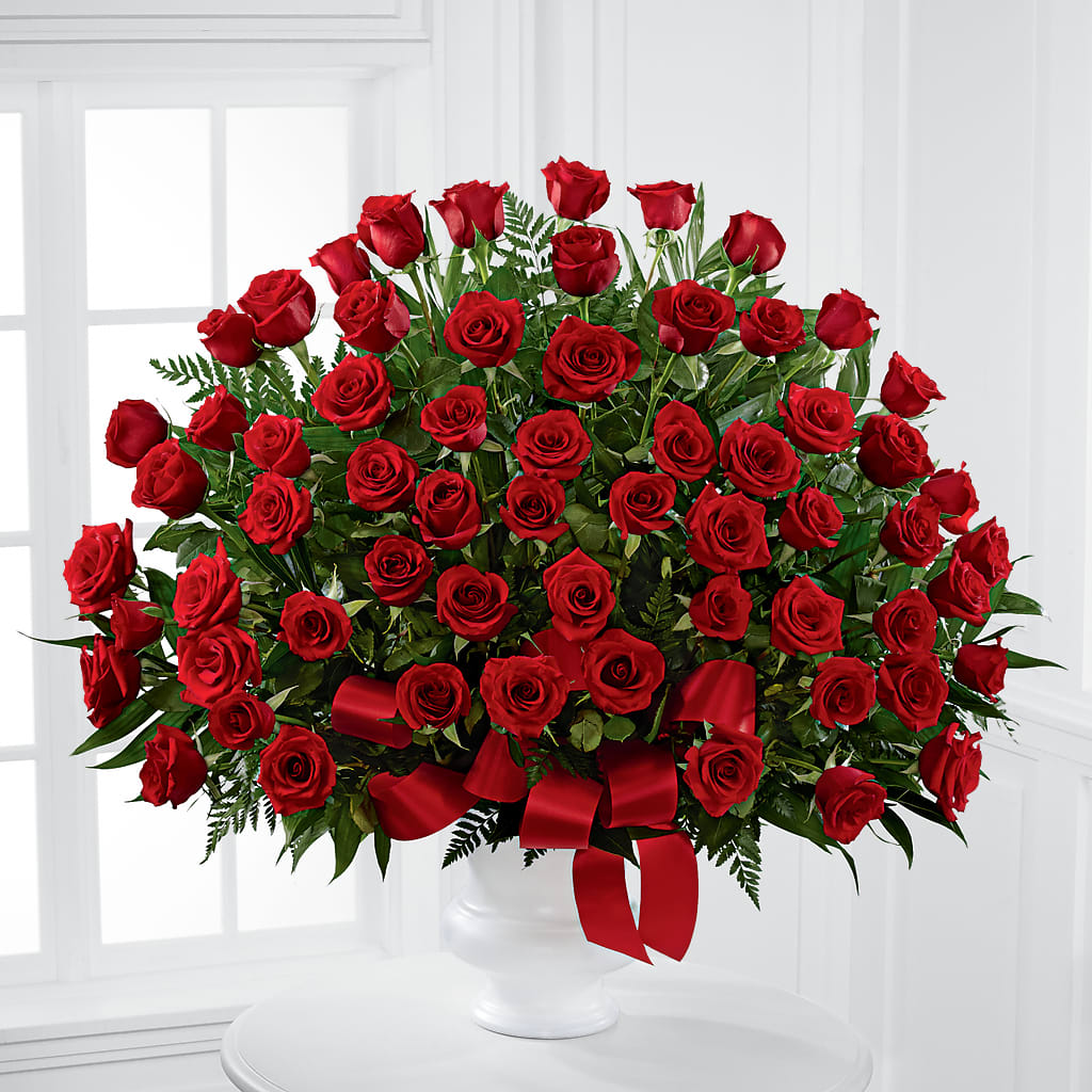 Blessed with Love Arrangement – Hurst Florist, Callahan FL