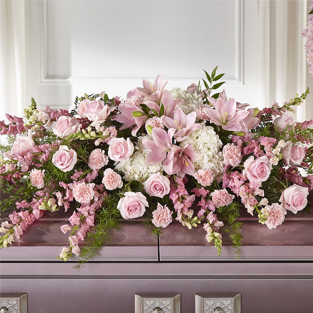 Life & Remembrance Casket Spray – Hurst Florist, Callahan FL