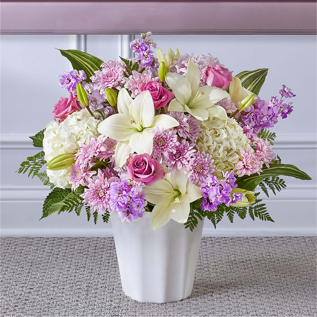 Heaven Sent Floor Basket – Hurst Florist, Callahan FL