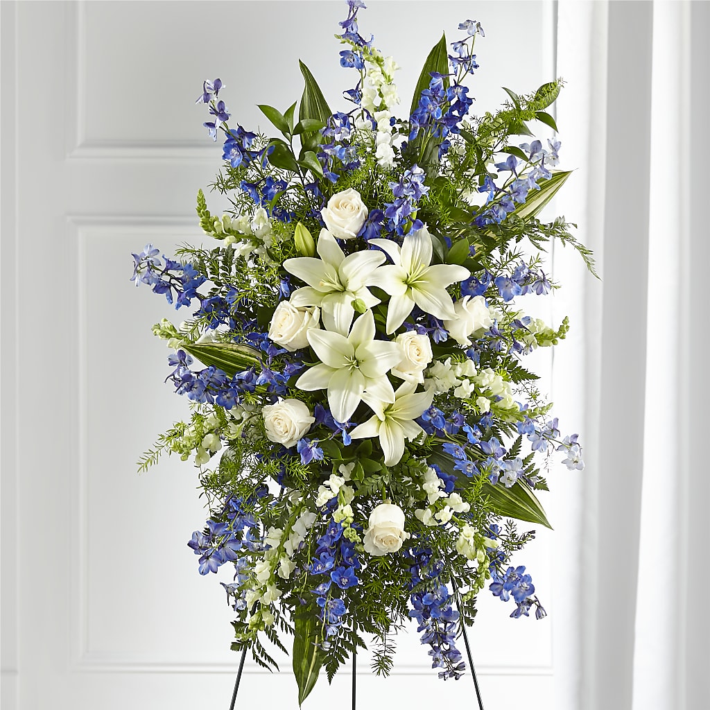 Faithful Friend Standing Spray – Hurst Florist, Callahan FL