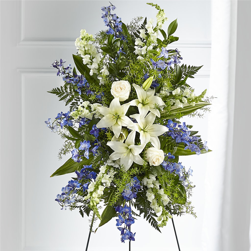 Faithful Friend Standing Spray – Hurst Florist, Callahan FL