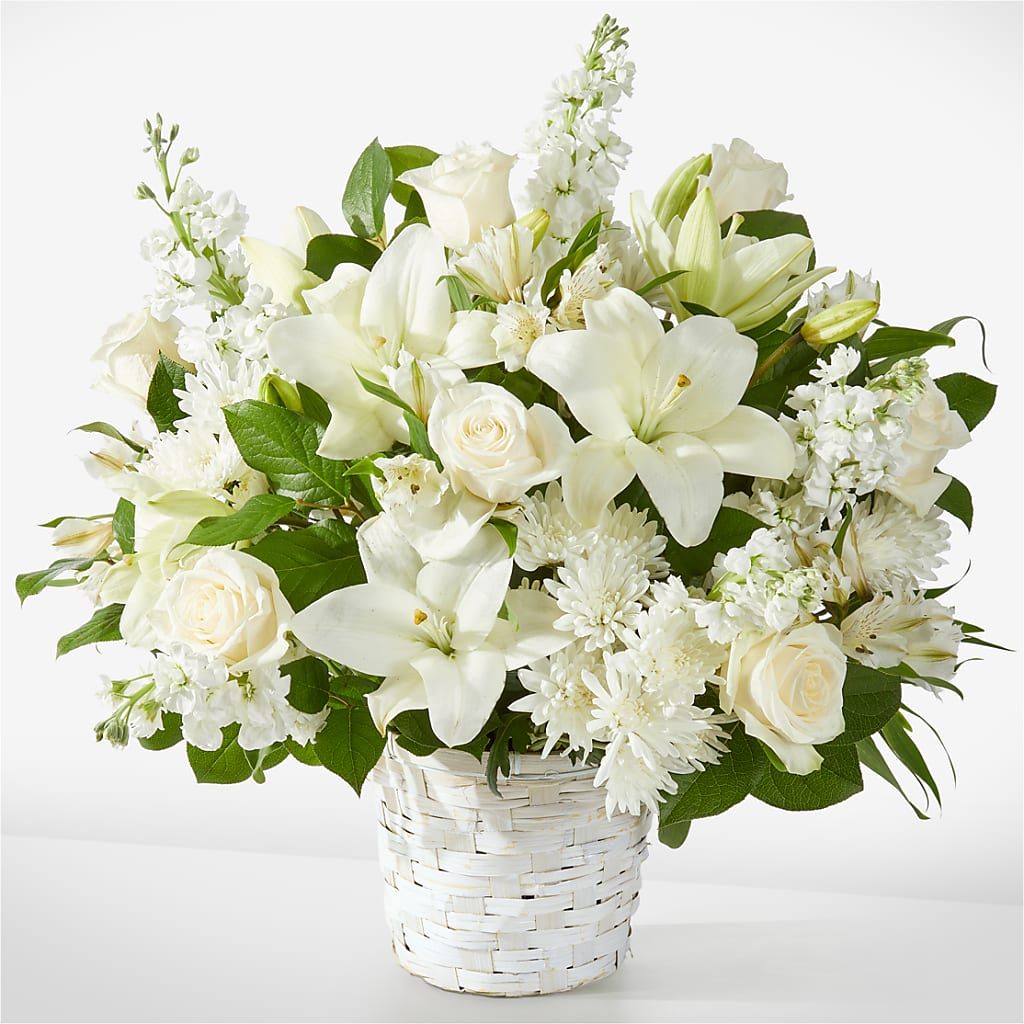 Peaceful Reflections Arrangement – Hurst Florist, Callahan FL