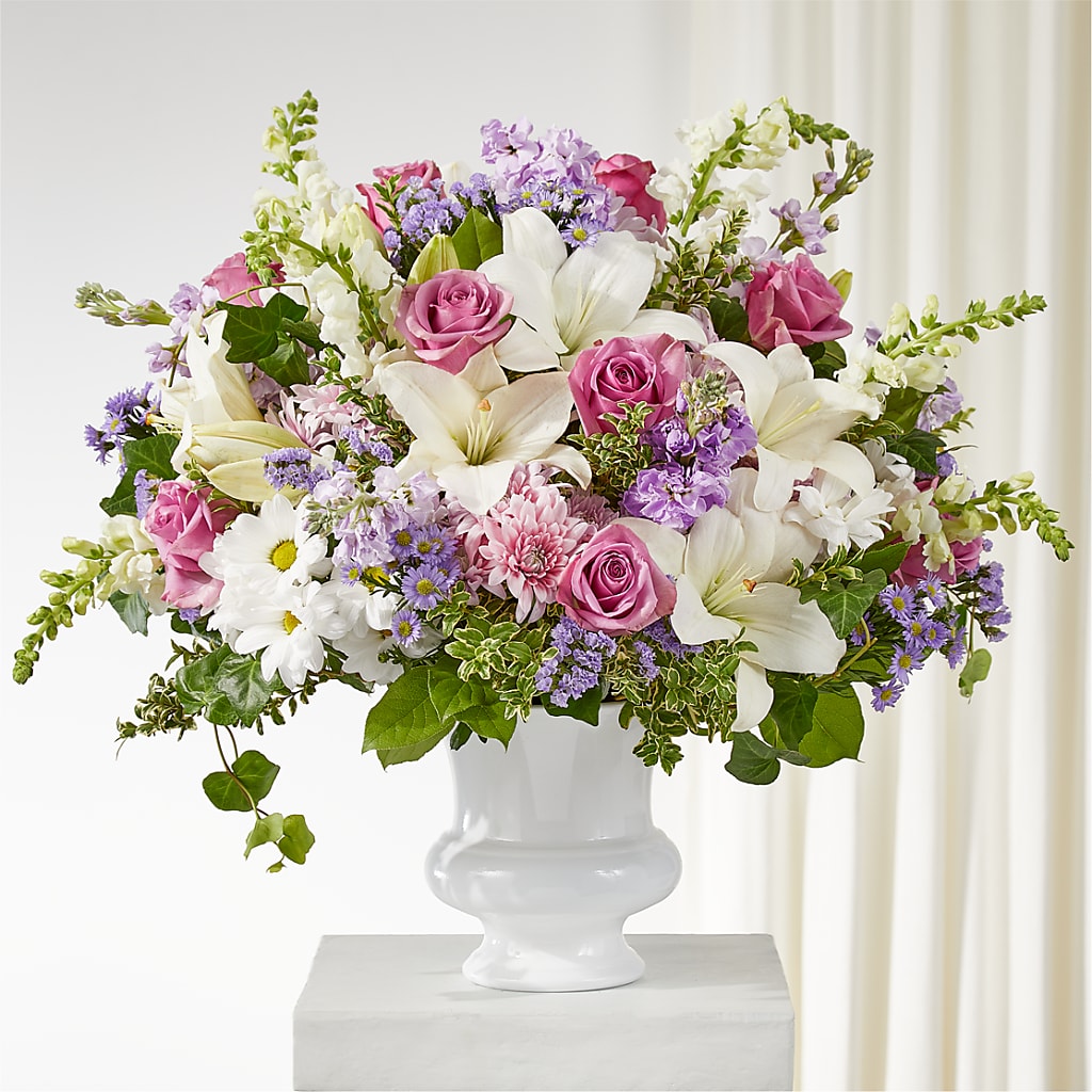 Remarkable Life Urn Arrangement – Hurst Florist, Callahan FL