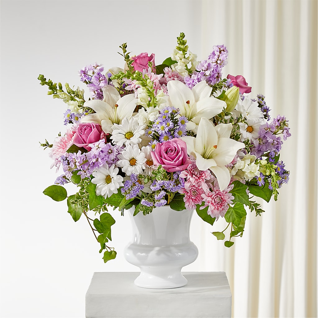 Remarkable Life Urn Arrangement – Hurst Florist, Callahan FL