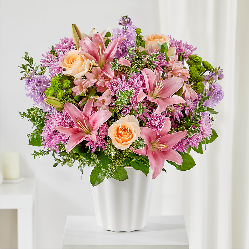 Supportive Embrace Tabletop Basket – Hurst Florist, Callahan FL