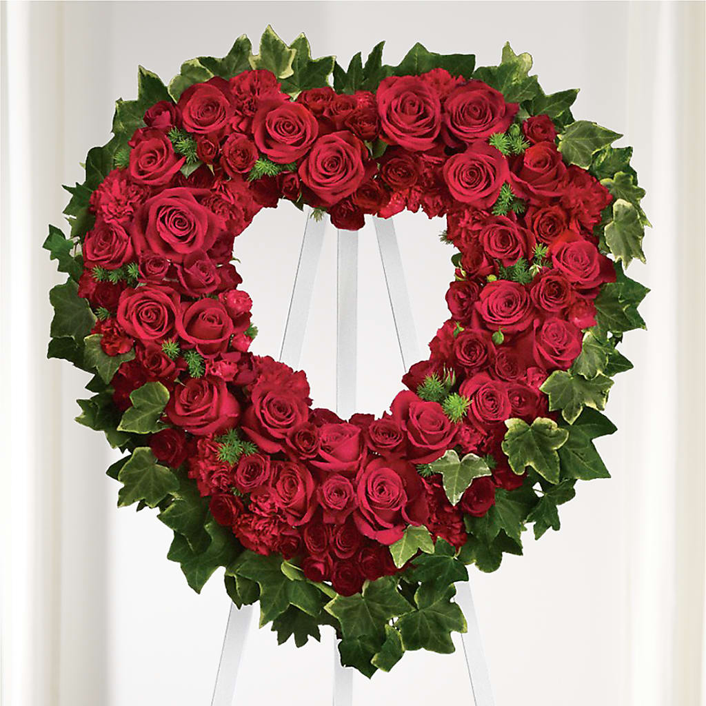 Wholehearted Standing Spray – Hurst Florist, Callahan FL