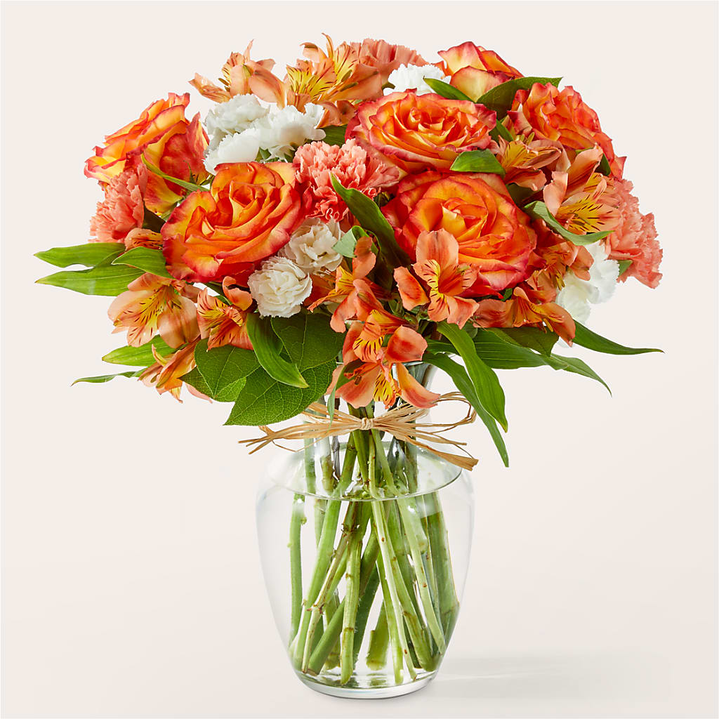 Apricot Glow Bouquet – Hurst Florist, Callahan FL