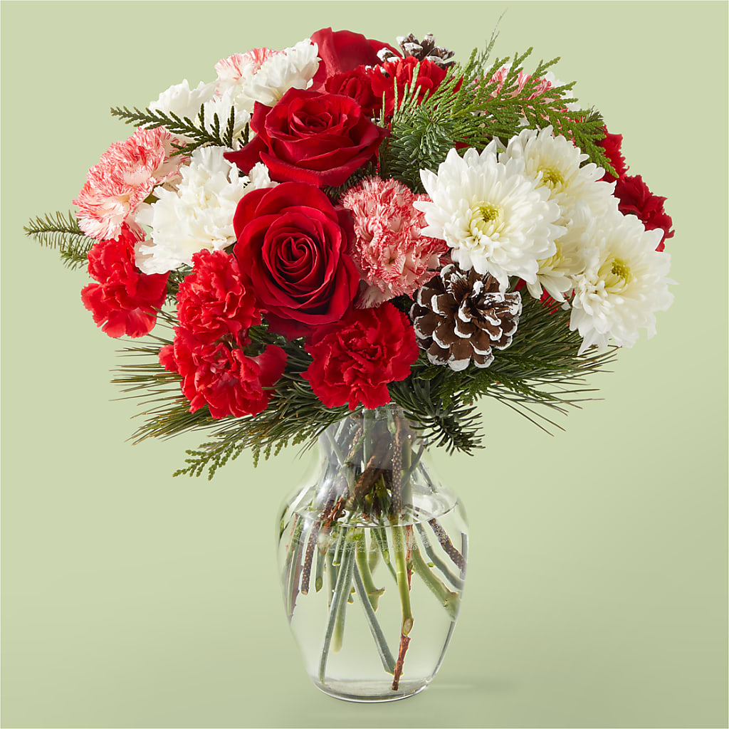 Candy Cane Lane Bouquet – Hurst Florist, Callahan FL