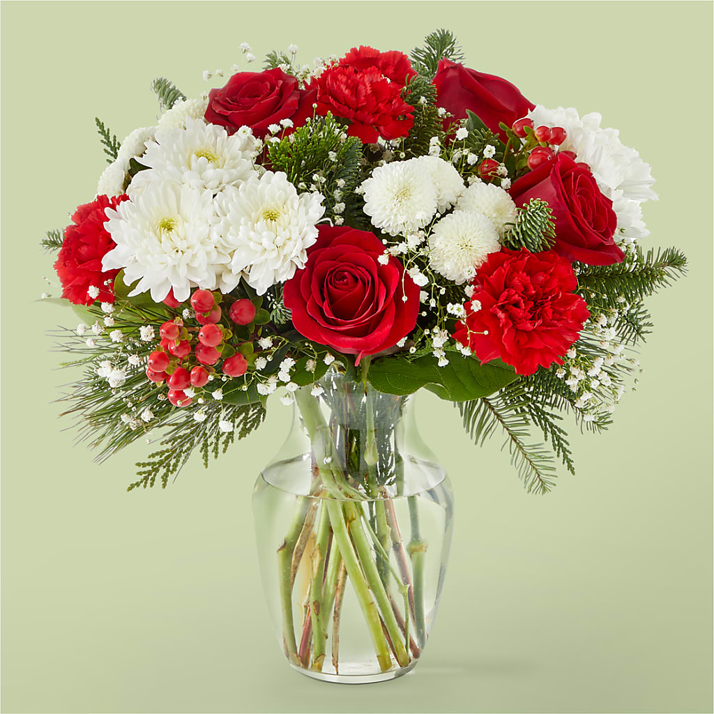 Chance of Flurries Bouquet – Hurst Florist, Callahan FL