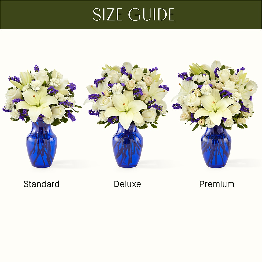 Sapphire Rush Bouquet – Hurst Florist, Callahan FL