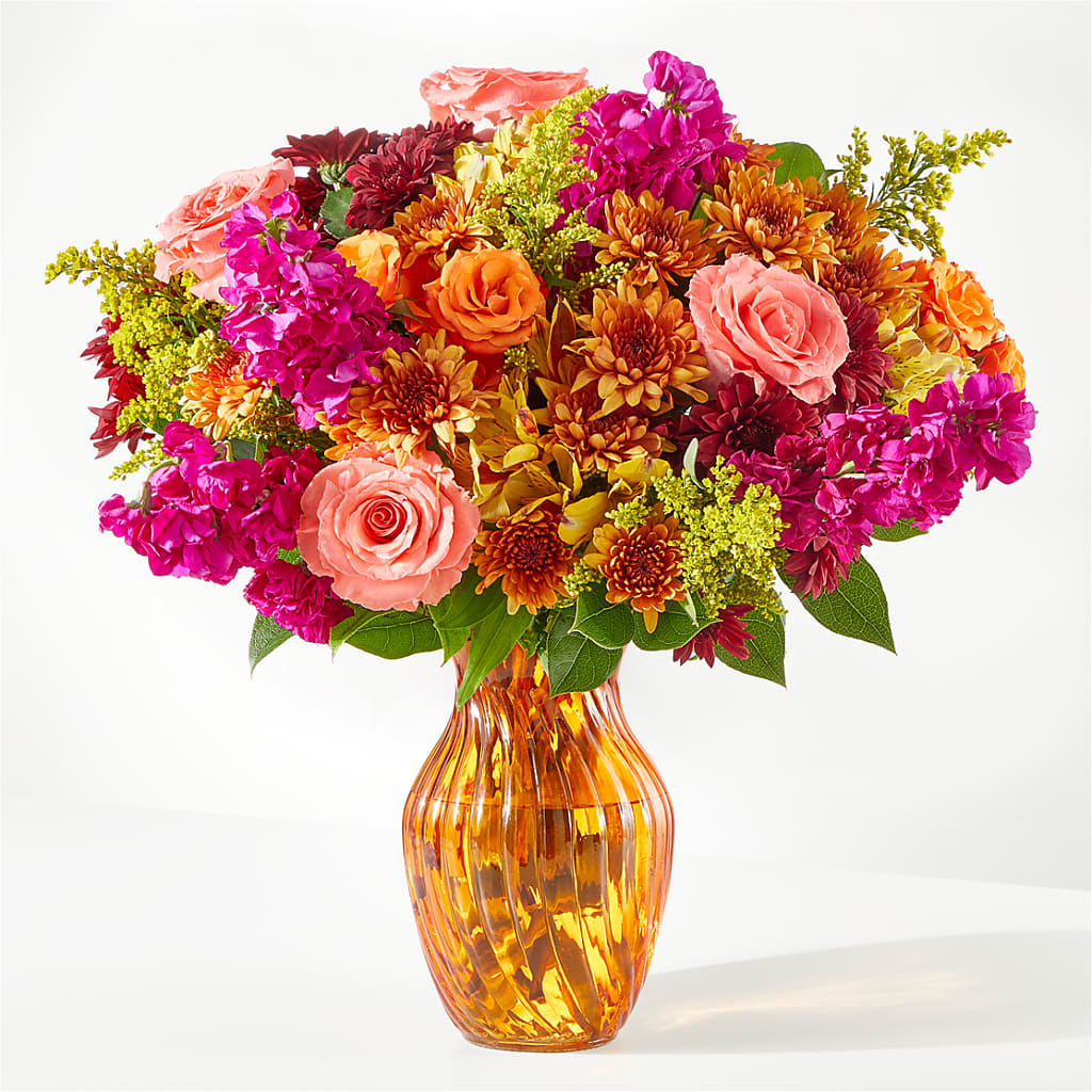 Amber Muse Bouquet – Hurst Florist, Callahan FL