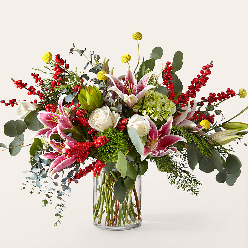 Berry & Bright Bouquet – Hurst Florist, Callahan FL