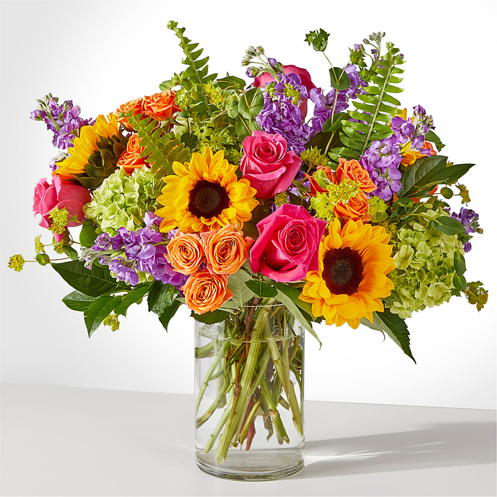 Vibrant Greetings Bouquet – Hurst Florist, Callahan FL