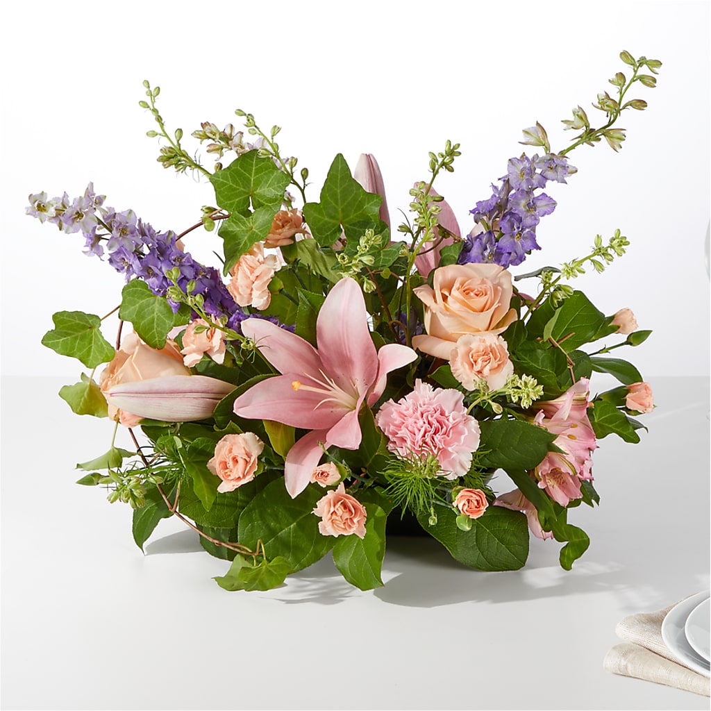 Blossom Time Centerpiece – Hurst Florist, Callahan FL