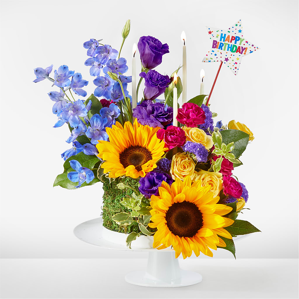 Star of the Day Floral Cake – Hurst Florist, Callahan FL