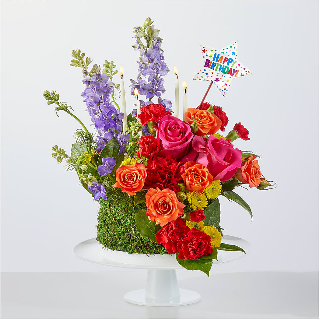 Best Year Yet Floral Cake – Hurst Florist, Callahan FL