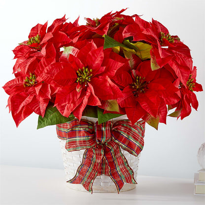 Happiest Holidays Poinsettia –  Hurst Florist, Callahan FL