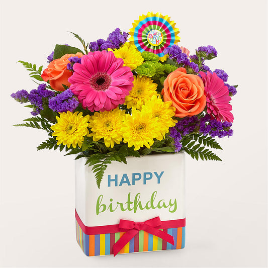 Birthday Brights Bouquet –  Hurst Florist, Callahan FL