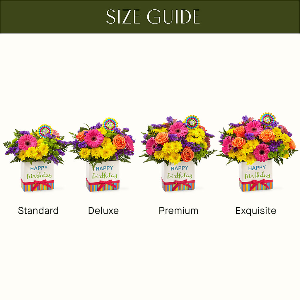 Birthday Brights Bouquet –  Hurst Florist, Callahan FL