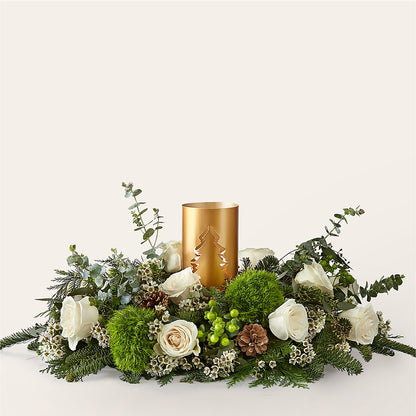 Chestnuts Roasting Centerpiece –  Hurst Florist, Callahan FL