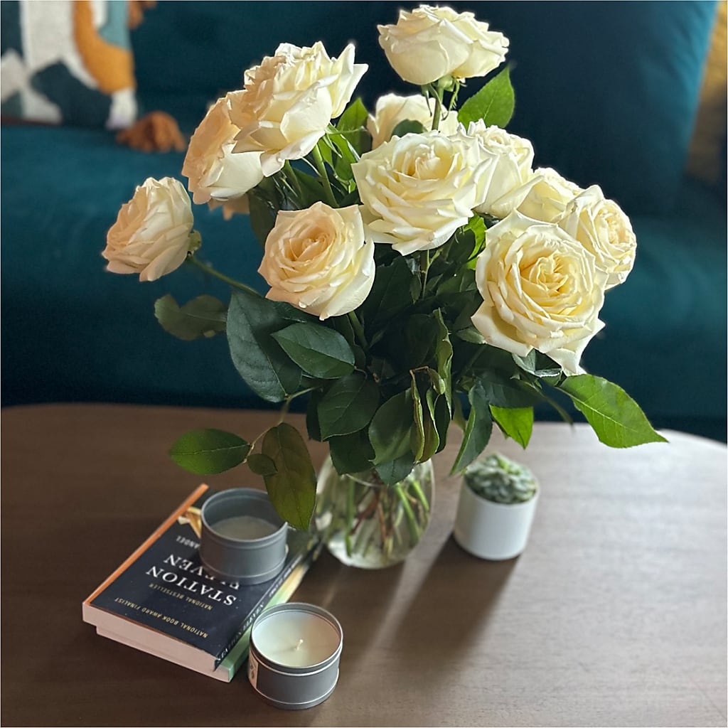 Long Stem Yellow Rose Bouquet –  Hurst Florist, Callahan FL